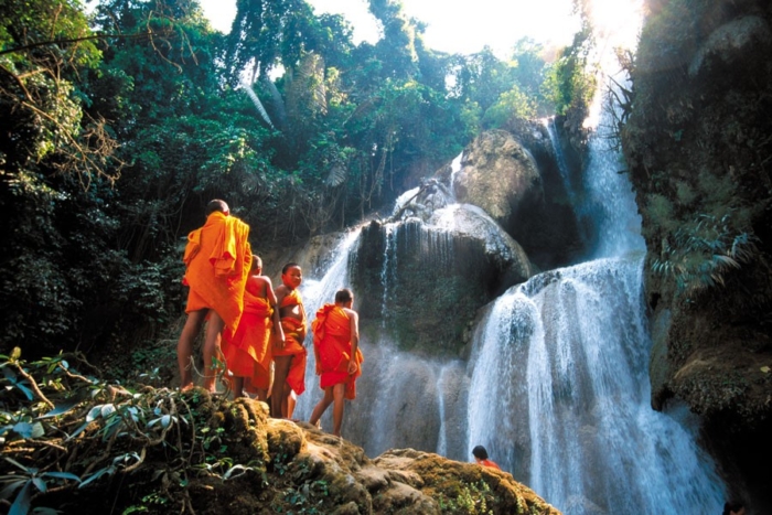 Cascata di Kuang Si, Cambogia