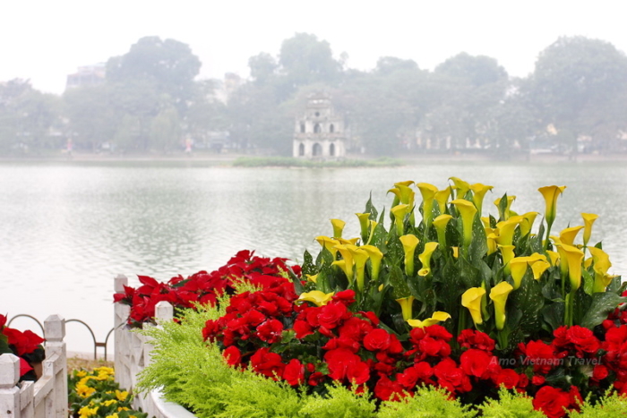 Hoan Kiem Lake morning - Amo Vietnam Travel